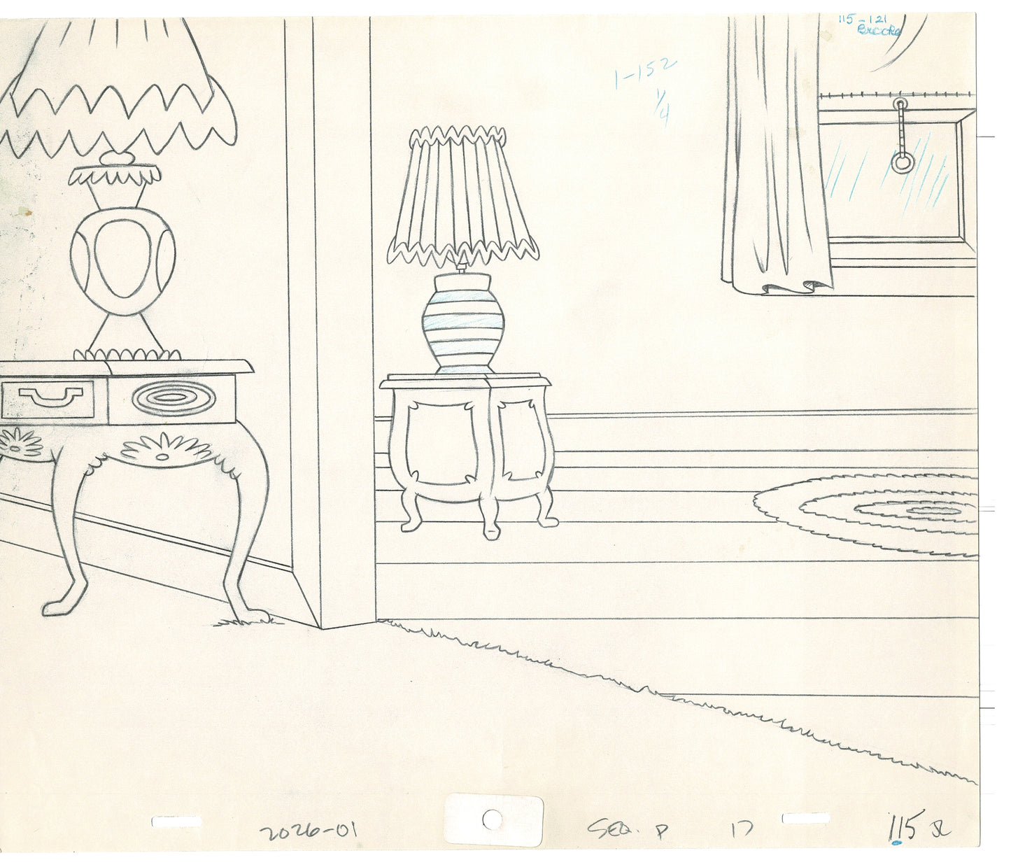 Rock Odyssey 2 LOT Production Animation Background Drawings Hanna-Barbera 1987 d17-18