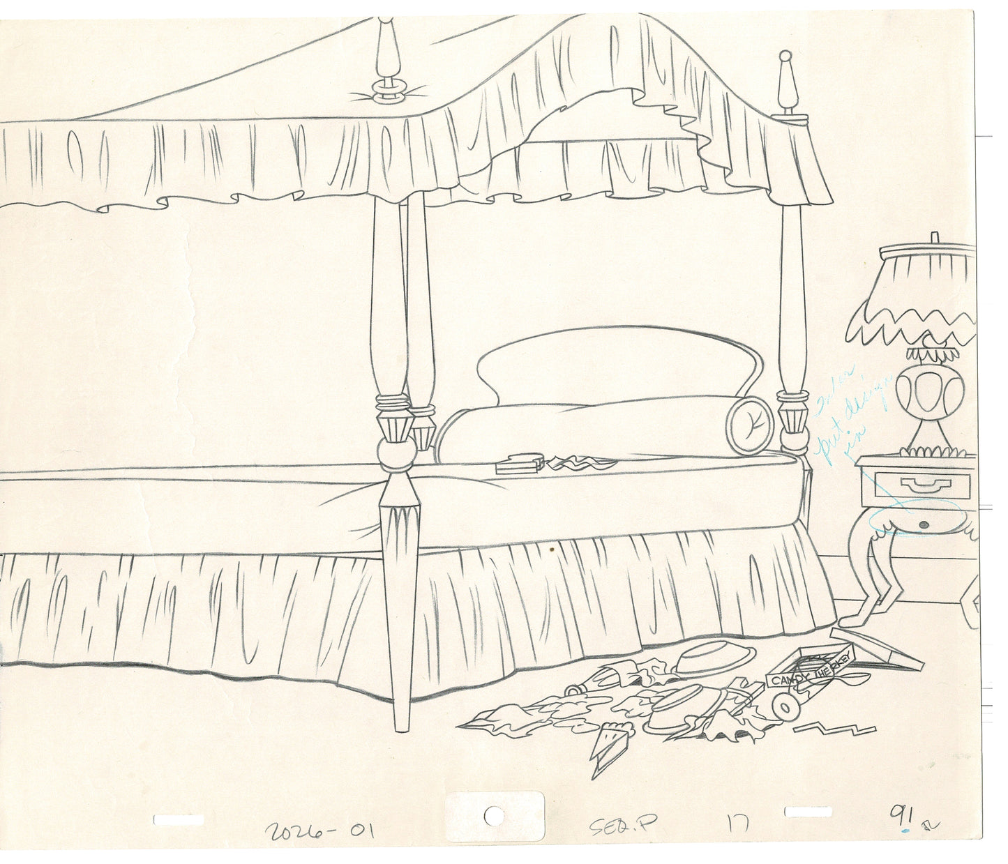 Rock Odyssey 2 LOT Production Animation Background Drawings Hanna-Barbera 1987 d23-24