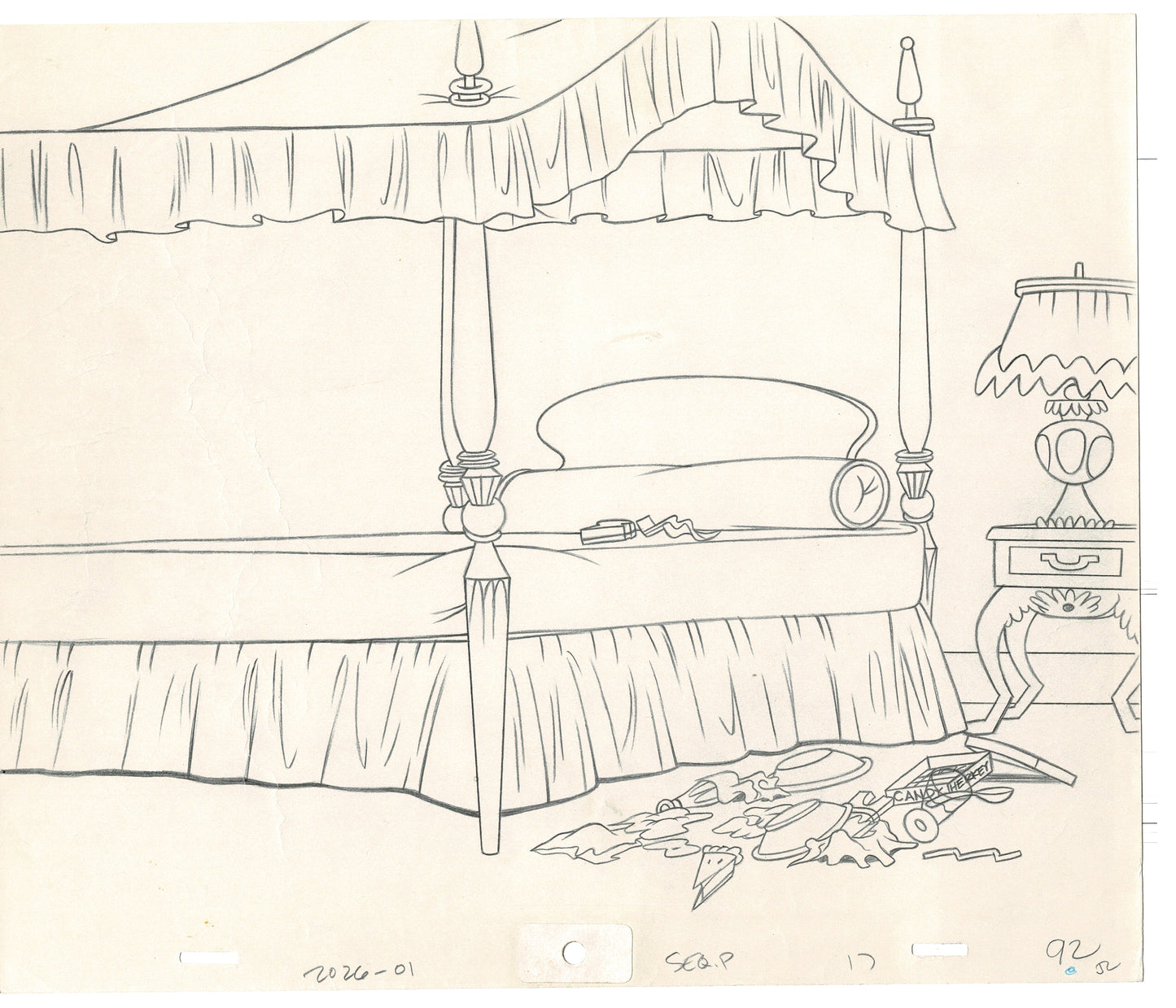 Rock Odyssey 2 LOT Production Animation Background Drawings Hanna-Barbera 1987 d25-26