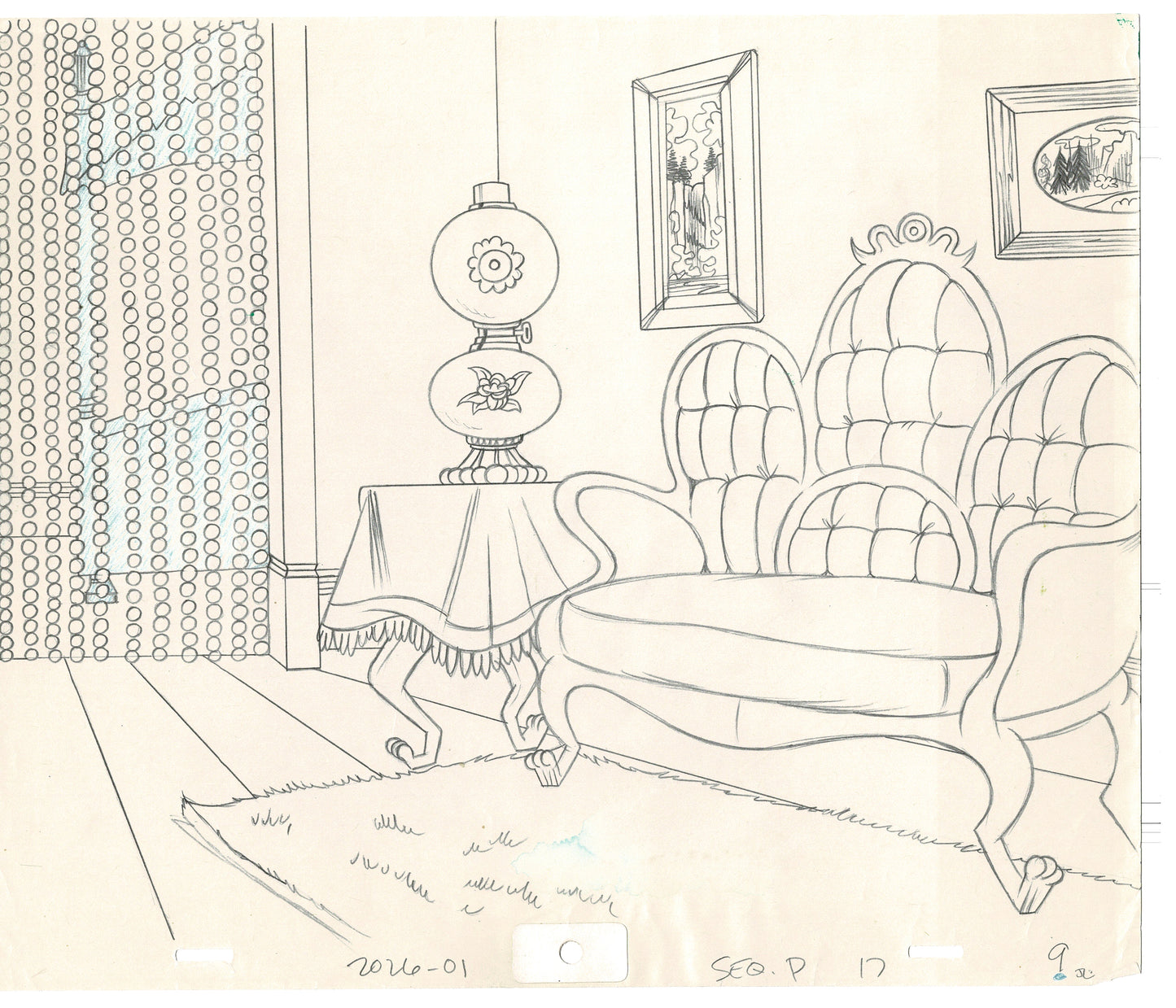 Rock Odyssey 2 LOT Production Animation Background Drawings Hanna-Barbera 1987 d27-28