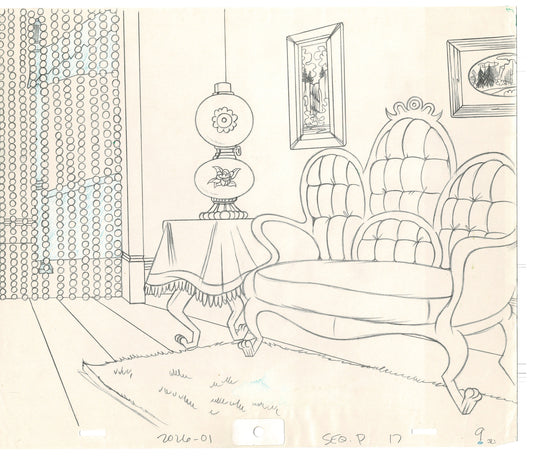 Rock Odyssey 2 LOT Production Animation Background Drawings Hanna-Barbera 1987 d27-28