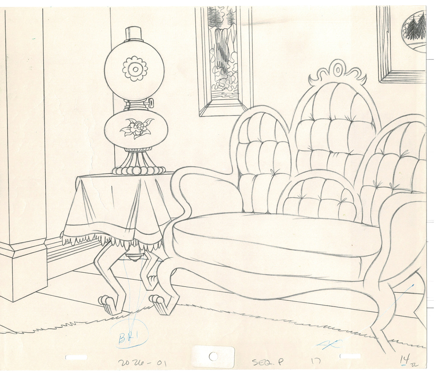 Rock Odyssey 2 LOT Production Animation Background Drawings Hanna-Barbera 1987 d27-28