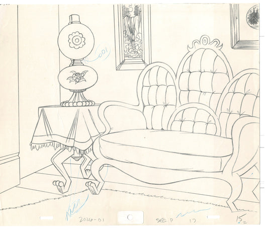 Rock Odyssey 2 LOT Production Animation Background Drawings Hanna-Barbera 1987 d29-30