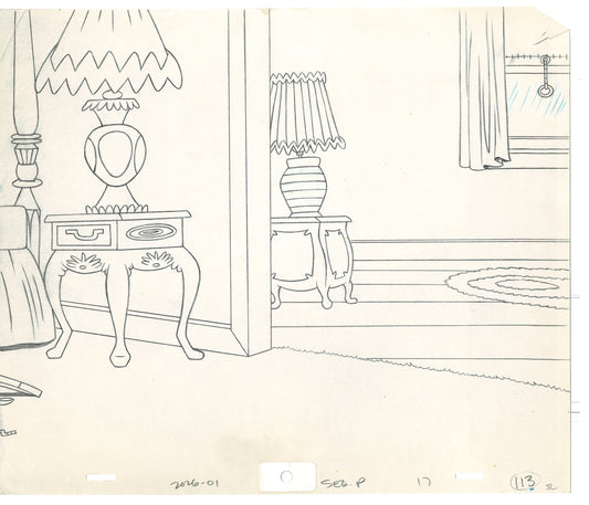 Rock Odyssey 2 LOT Production Animation Background Drawings Hanna-Barbera 1987 d31-32