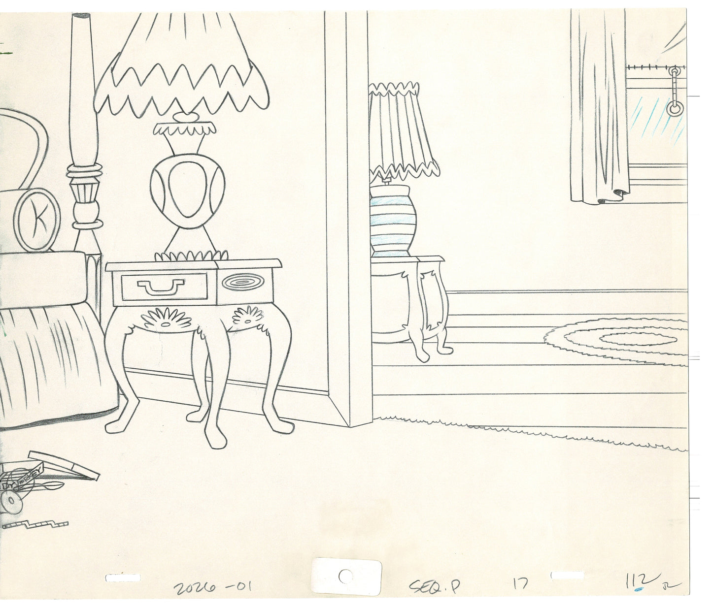 Rock Odyssey 2 LOT Production Animation Background Drawings Hanna-Barbera 1987 d31-32