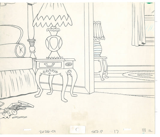 Rock Odyssey 3 LOT Production Animation Background Drawings Hanna-Barbera 1987 d33-35