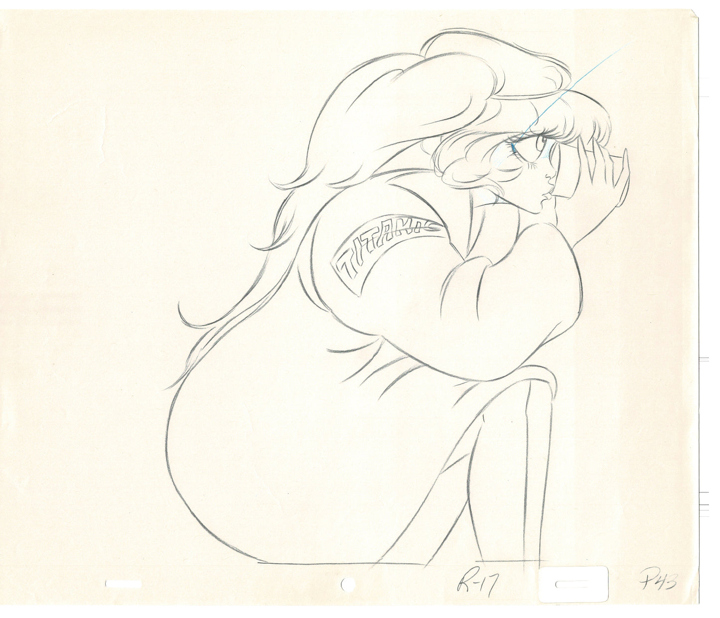 Rock Odyssey Laura Peggy Sue Production Animation Cel Drawing Hanna-Barbera 1987 sg1