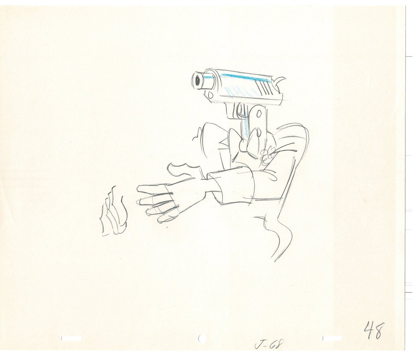 Rock Odyssey 2 LOT Production Animation Cel Drawings Hanna-Barbera 1987 c18-19