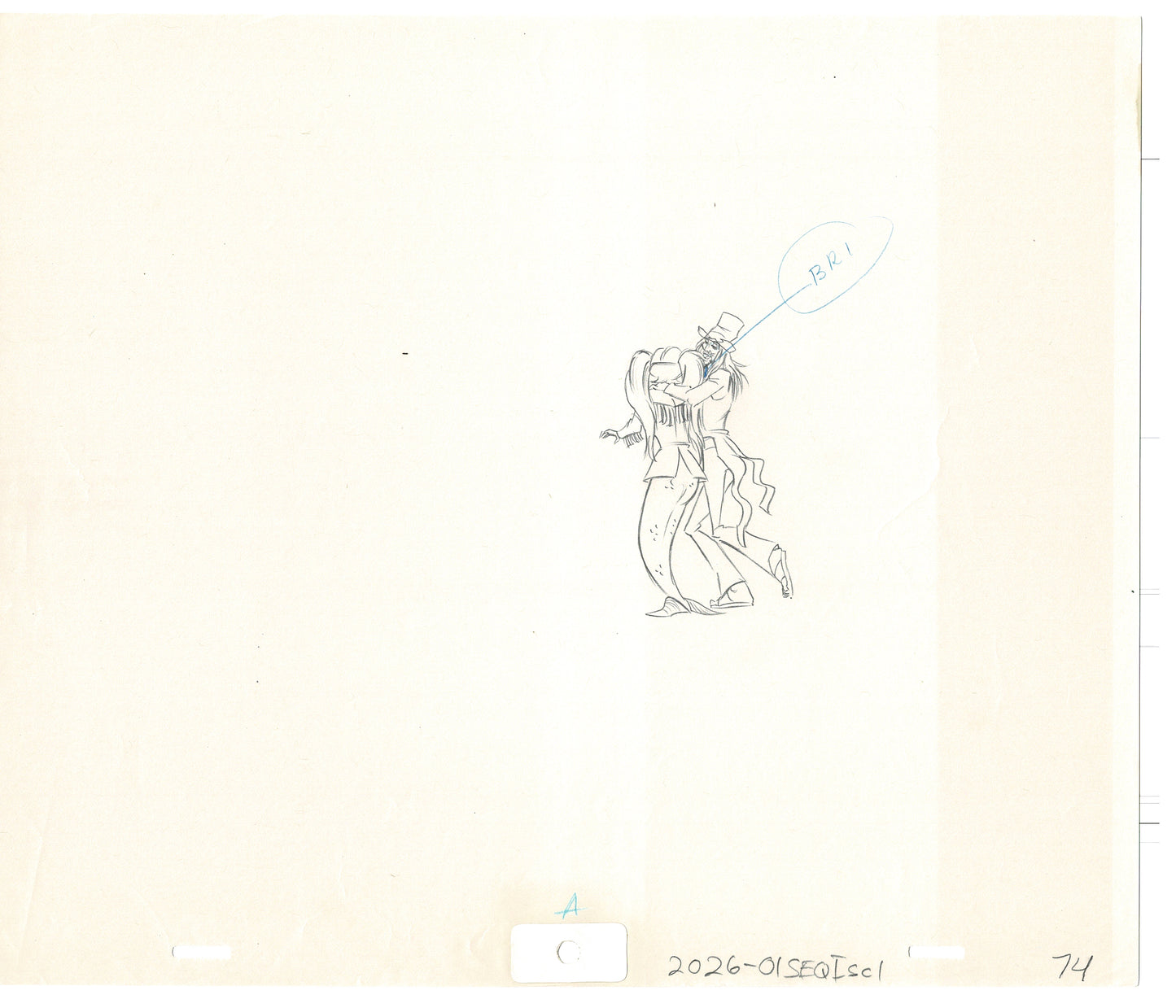 Rock Odyssey 2 LOT Production Animation Cel Drawings Hanna-Barbera 1987 c22-23