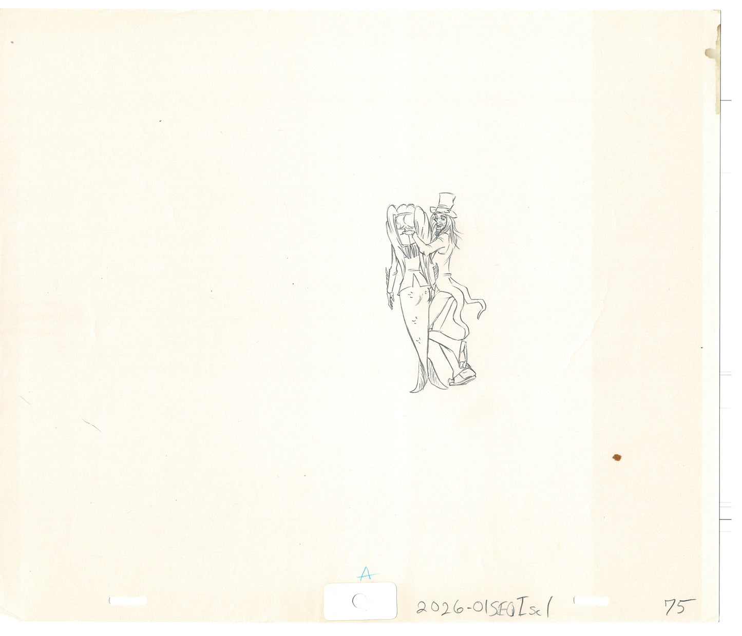 Rock Odyssey 2 LOT Production Animation Cel Drawings Hanna-Barbera 1987 c24-25