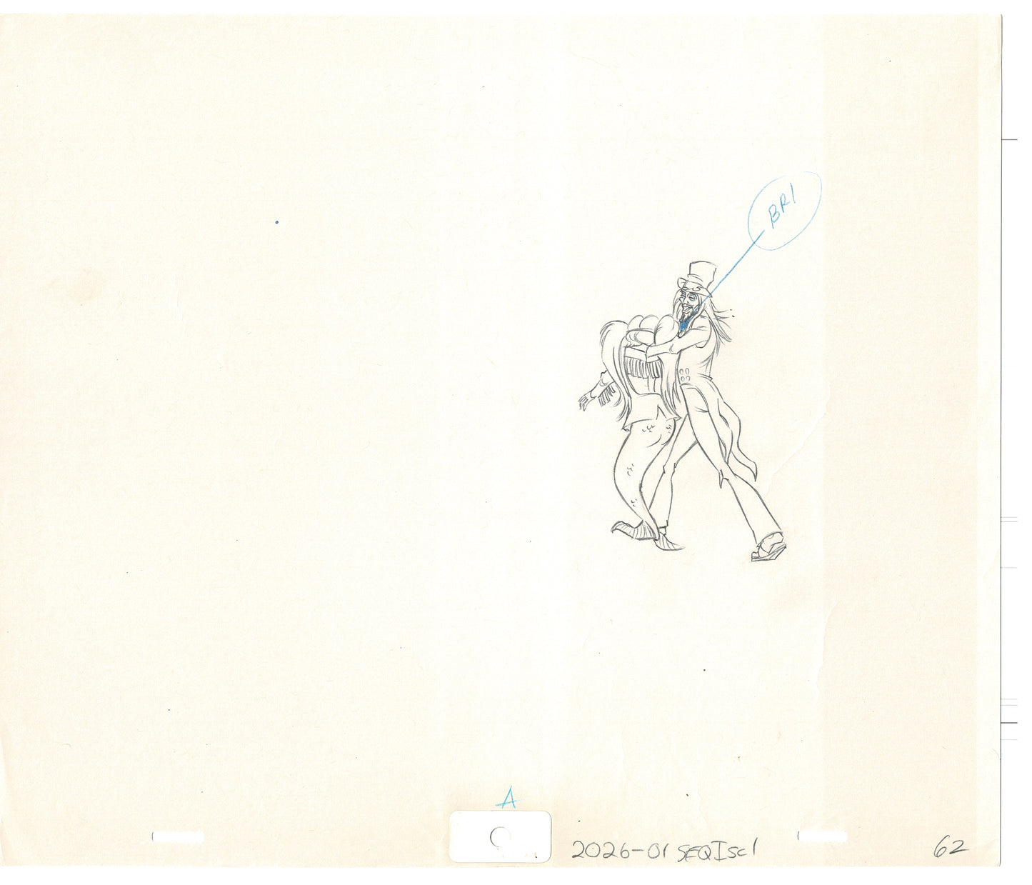 Rock Odyssey 2 LOT Production Animation Cel Drawings Hanna-Barbera 1987 c28-29