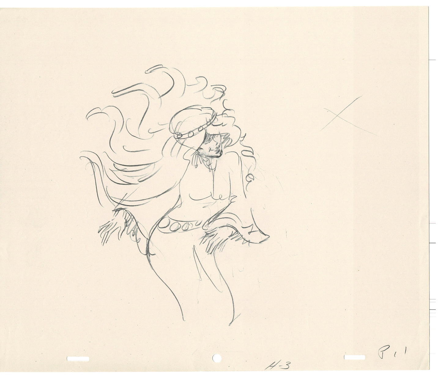 Rock Odyssey 2 LOT Production Animation Cel Drawings Hanna-Barbera 1987 c56-57