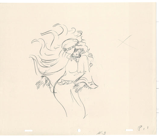 Rock Odyssey 2 LOT Production Animation Cel Drawings Hanna-Barbera 1987 c56-57