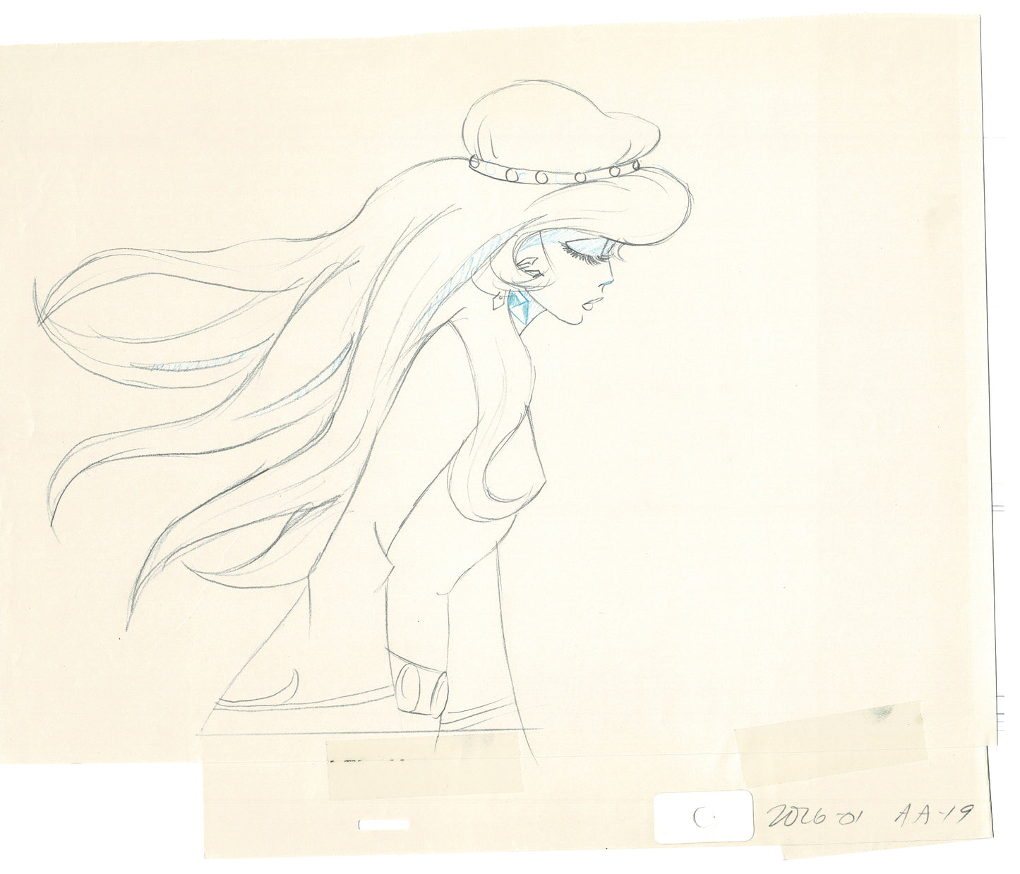 Rock Odyssey 2 LOT Production Animation Cel Drawings Hanna-Barbera 1987 c62-63