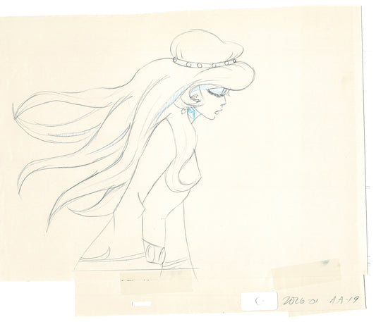 Rock Odyssey 2 LOT Production Animation Cel Drawings Hanna-Barbera 1987 c62-63