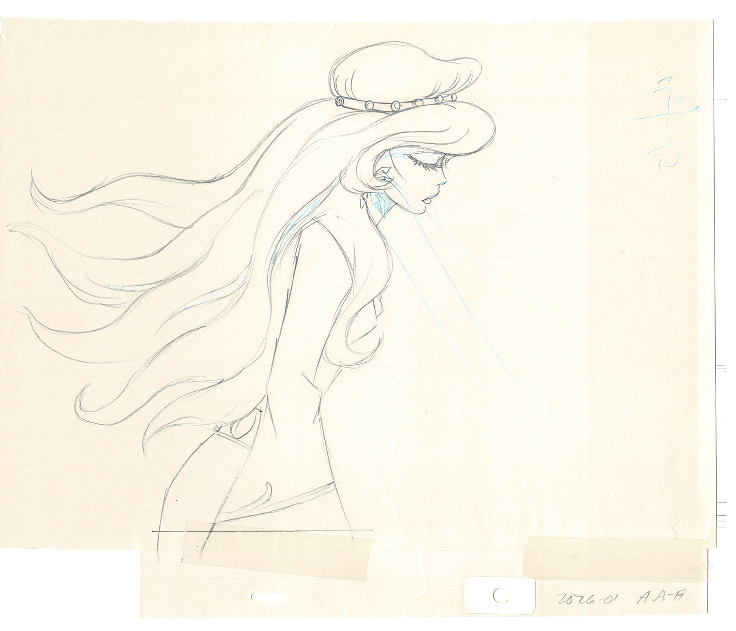 Rock Odyssey 2 LOT Production Animation Cel Drawings Hanna-Barbera 1987 c64-65