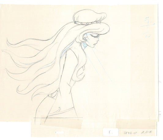 Rock Odyssey 2 LOT Production Animation Cel Drawings Hanna-Barbera 1987 c64-65