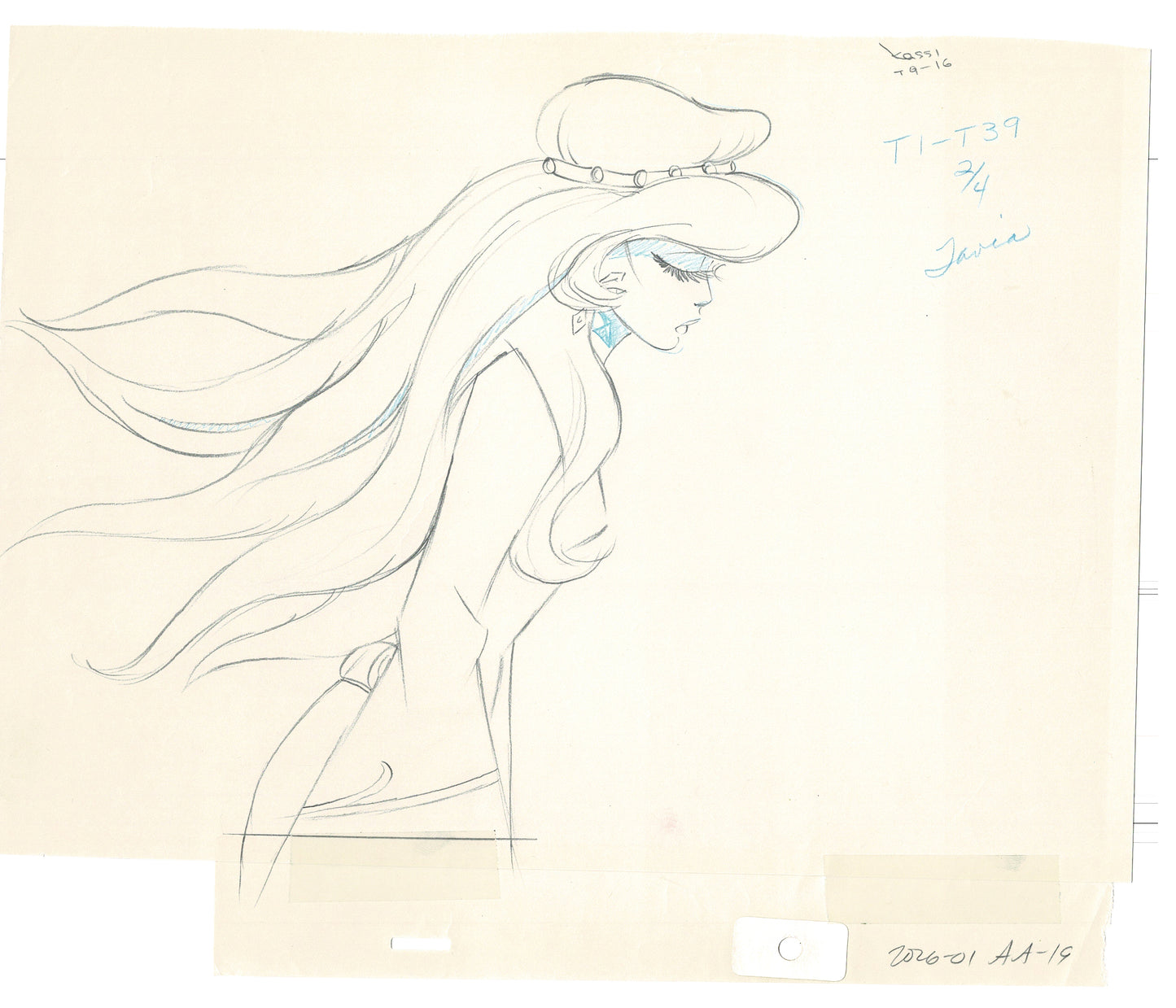 Rock Odyssey 2 LOT Production Animation Cel Drawings Hanna-Barbera 1987 c80-81