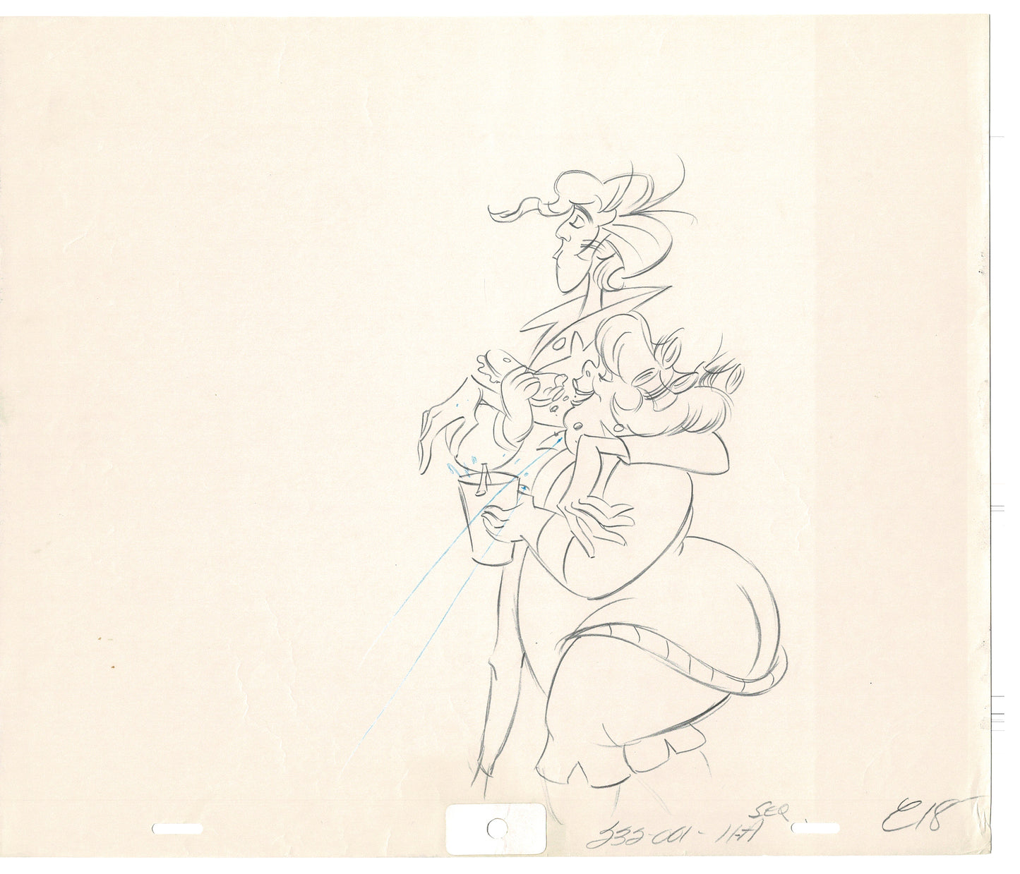 Rock Odyssey 2 LOT Production Animation Cel Drawings Hanna-Barbera 1987 c84-85