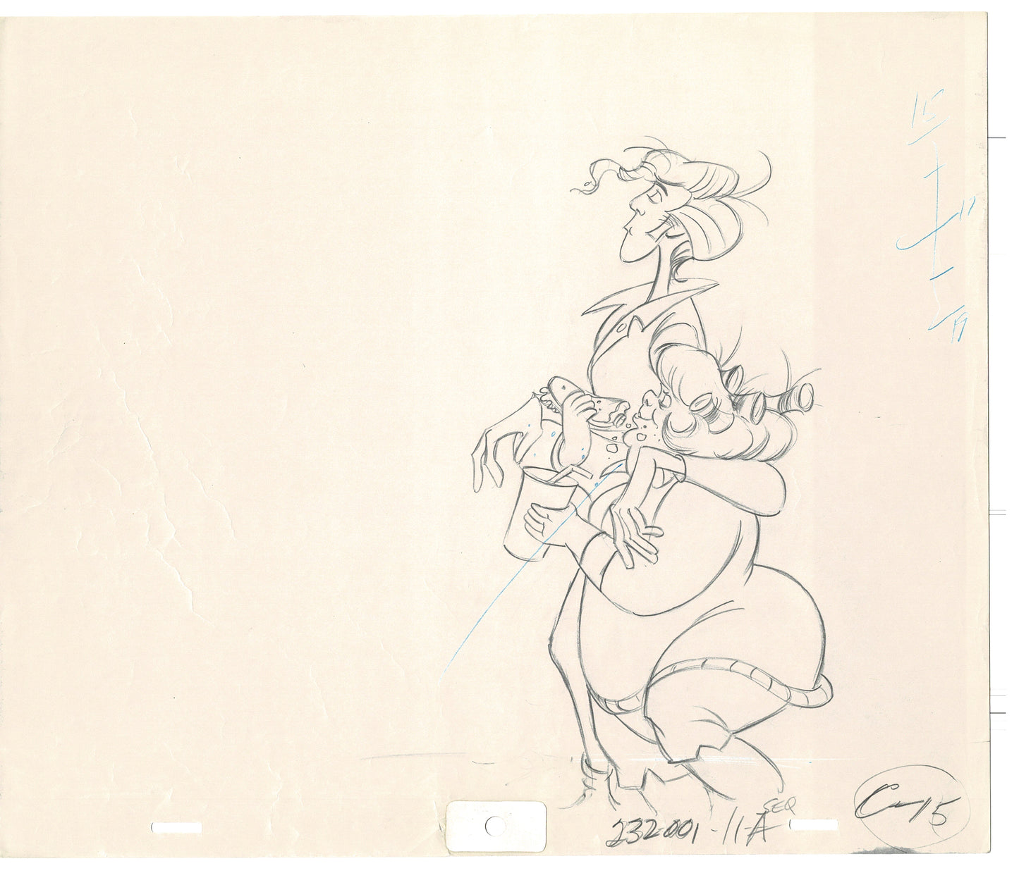 Rock Odyssey 2 LOT Production Animation Cel Drawings Hanna-Barbera 1987 c86-87