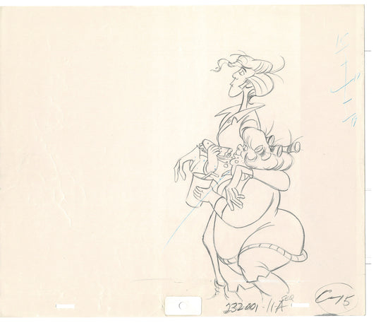 Rock Odyssey 2 LOT Production Animation Cel Drawings Hanna-Barbera 1987 c86-87