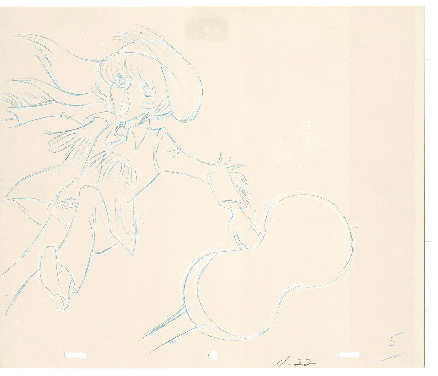 Rock Odyssey 2 LOT Production Animation Cel Drawings Hanna-Barbera 1987 c90-91