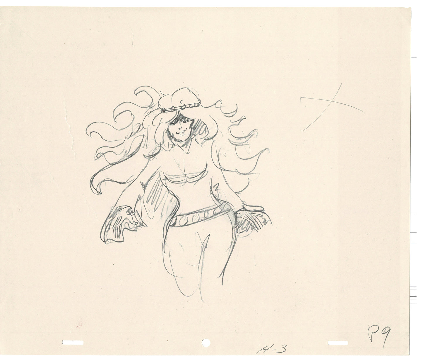 Rock Odyssey 2 LOT Production Animation Cel Drawings Hanna-Barbera 1987 c92-93