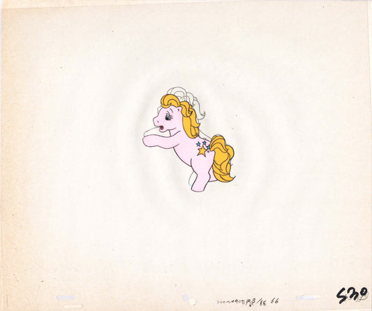 My Little Pony Original Production Animation Cel Hasbro Sunbow 1980s or 90s Used to Make the Cartoon E-S30
