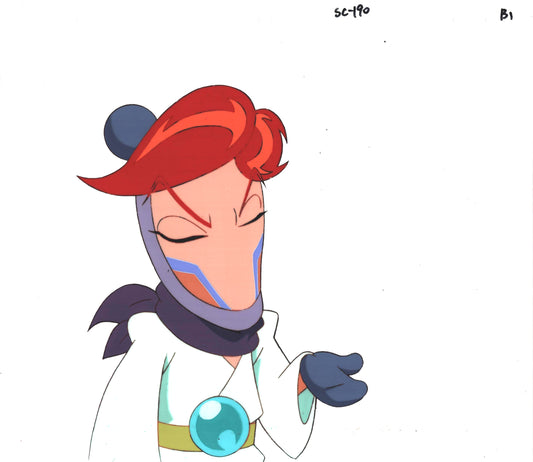 Bomberman Dr Gray Bomber Production Animation Anime Cel 1999 sc1