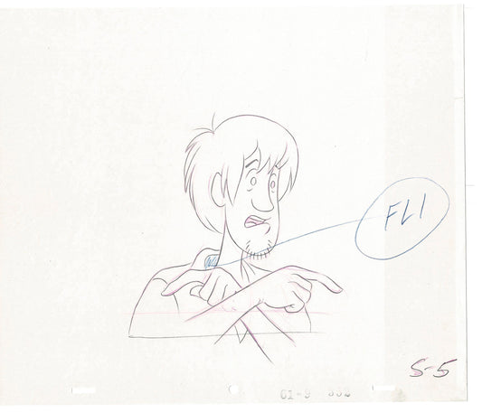 SCOOBY DOO New Movies 1972 Production Animation Cel Drawing Anime Hanna Barbera SC-01