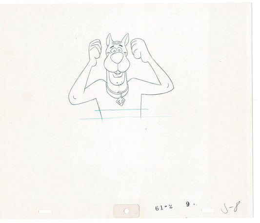 SCOOBY DOO New Movies 1972 Production Animation Cel Drawing Anime Hanna Barbera SC-04