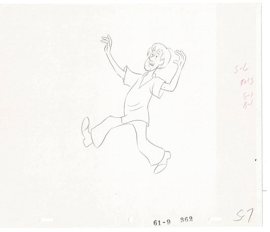 SCOOBY DOO New Movies 1972 Production Animation Cel Drawing Anime Hanna Barbera SC-08