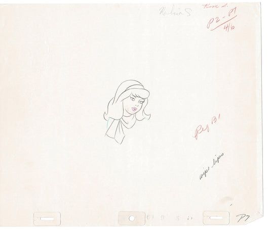 SCOOBY DOO New Movies 1972 Production Animation Cel Drawing Anime Hanna Barbera SC-10