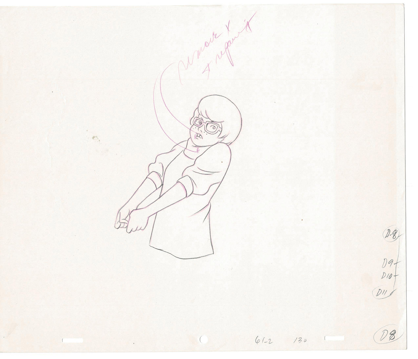 SCOOBY DOO New Movies 1972 Production Animation Cel Drawing Anime Hanna Barbera SC-11