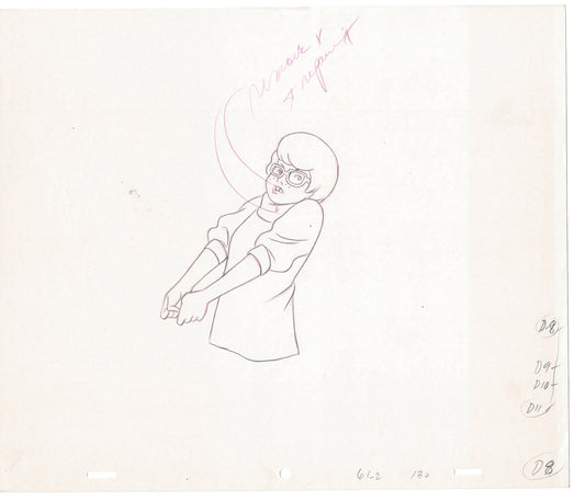SCOOBY DOO New Movies 1972 Production Animation Cel Drawing Anime Hanna Barbera SC-11