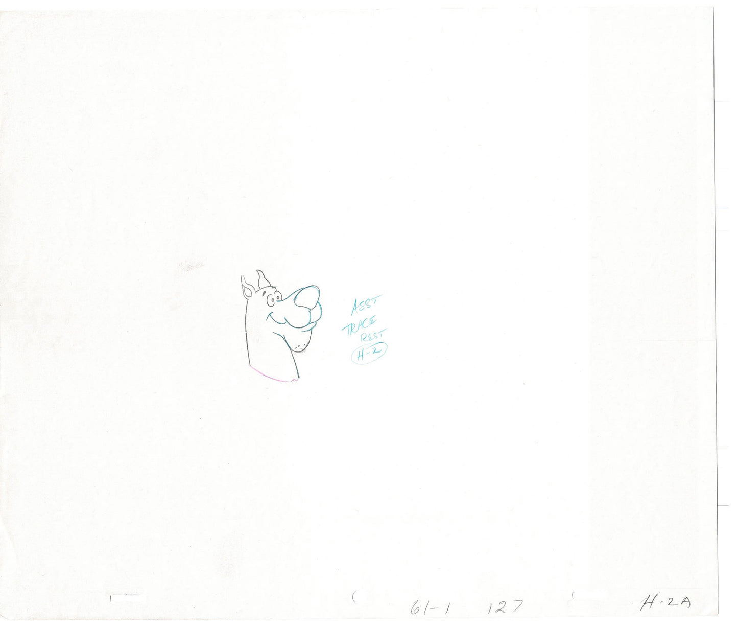 SCOOBY DOO New Movies 1972 Production Animation Cel Drawing Anime Hanna Barbera SC-13