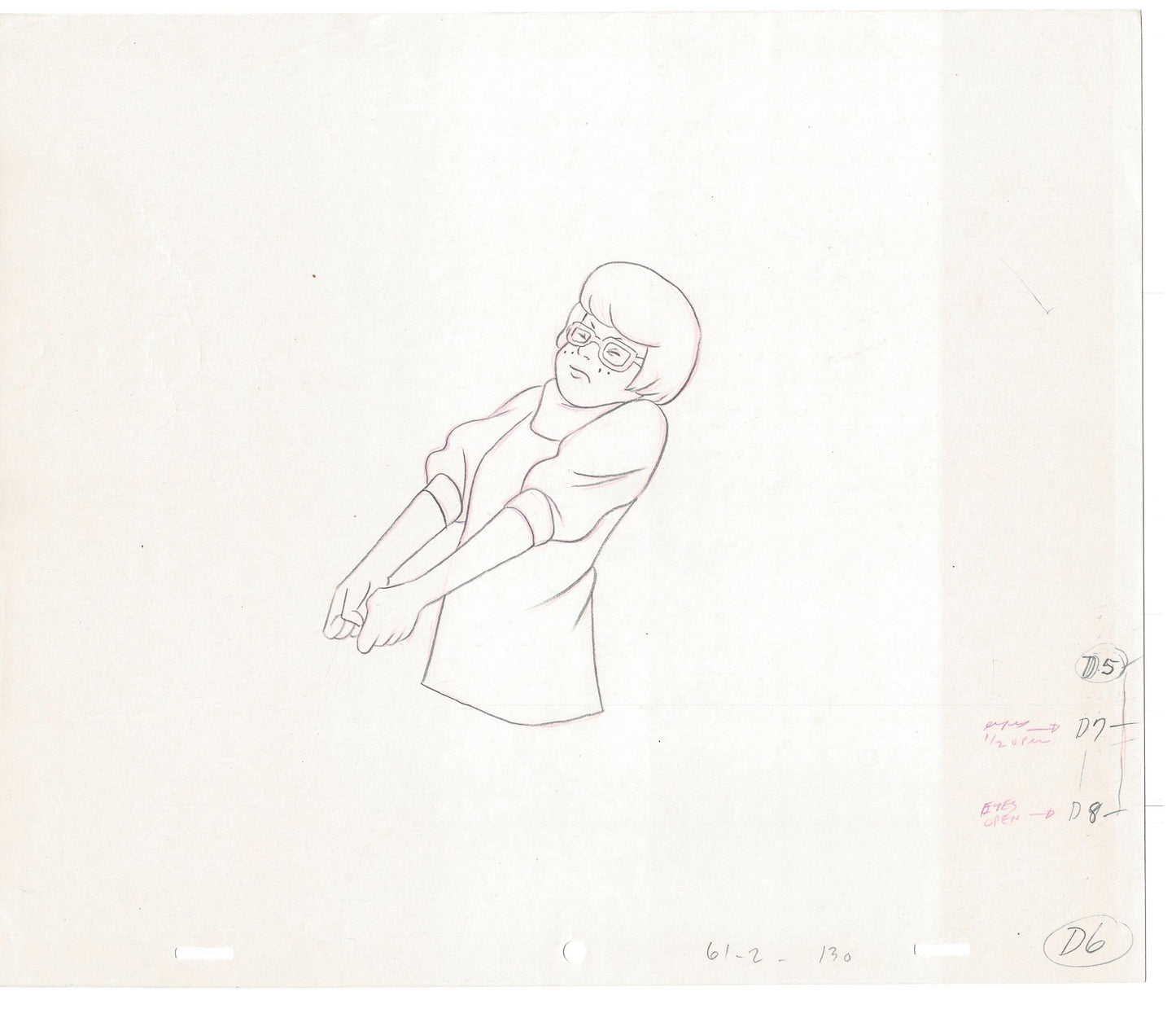 SCOOBY DOO New Movies 1972 Production Animation Cel Drawing Anime Hanna Barbera SC-15