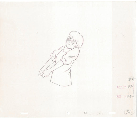 SCOOBY DOO New Movies 1972 Production Animation Cel Drawing Anime Hanna Barbera SC-15