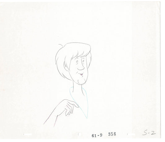 SCOOBY DOO New Movies 1972 Production Animation Cel Drawing Anime Hanna Barbera SC-25