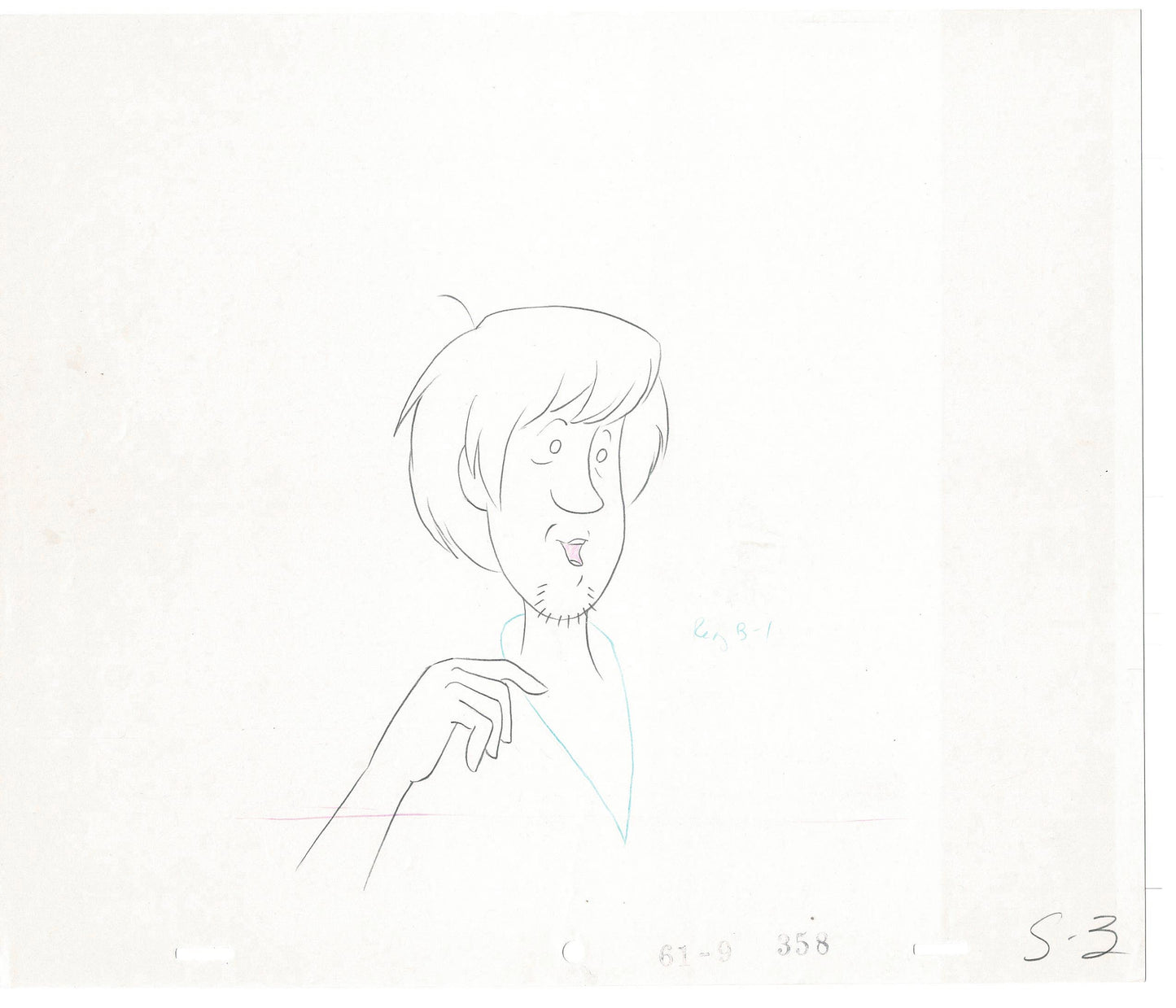 SCOOBY DOO New Movies 1972 Production Animation Cel Drawing Anime Hanna Barbera SC-26