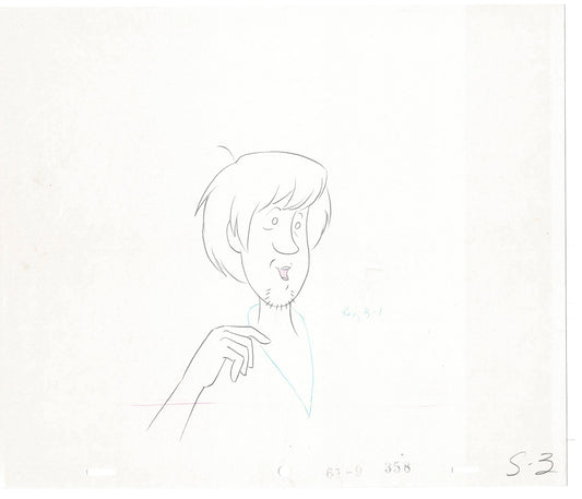 SCOOBY DOO New Movies 1972 Production Animation Cel Drawing Anime Hanna Barbera SC-26
