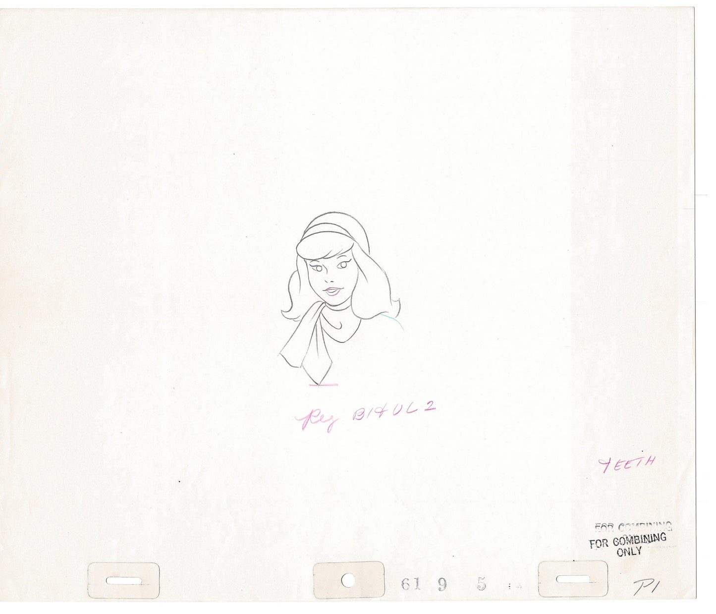 SCOOBY DOO New Movies 1972 Production Animation Cel Drawing Anime Hanna Barbera SC-31