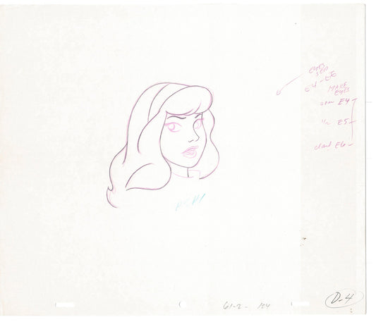 SCOOBY DOO New Movies 1972 Production Animation Cel Drawing Anime Hanna Barbera SC-32