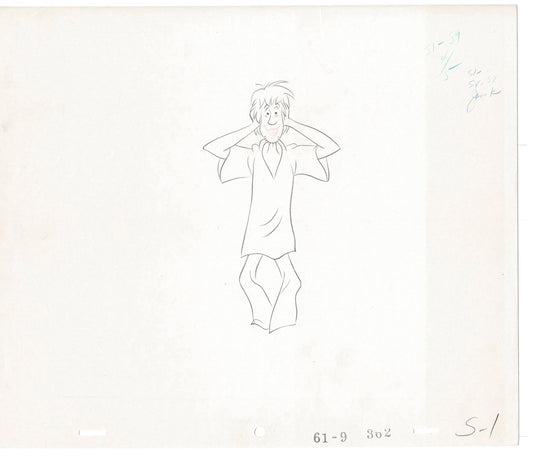 SCOOBY DOO New Movies 1972 Production Animation Cel Drawing Anime Hanna Barbera SC-33