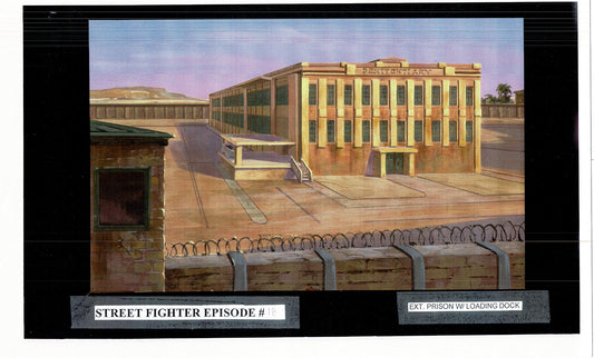 Street Fighter 61 Page Production Copy Model Group Used to Make Four Episodes 1995-1997 Capcom PLUS One Hand-Drawn Page