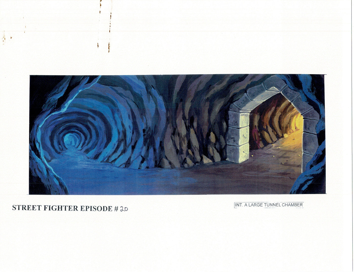 Street Fighter 61 Page Production Copy Model Group Used to Make Four Episodes 1995-1997 Capcom PLUS One Hand-Drawn Page