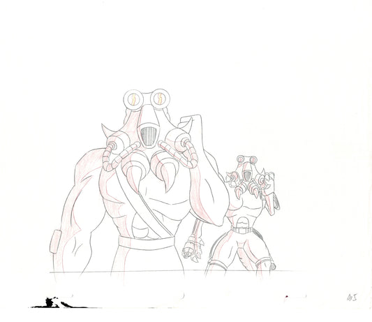 Street Sharks DIC Cartoon Production Animation Cel Drawing 1994-1997 G-04