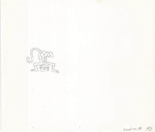 Space Ghost Blip Cartoon Animation Cel Drawing Hanna Barbera 1981-2 8