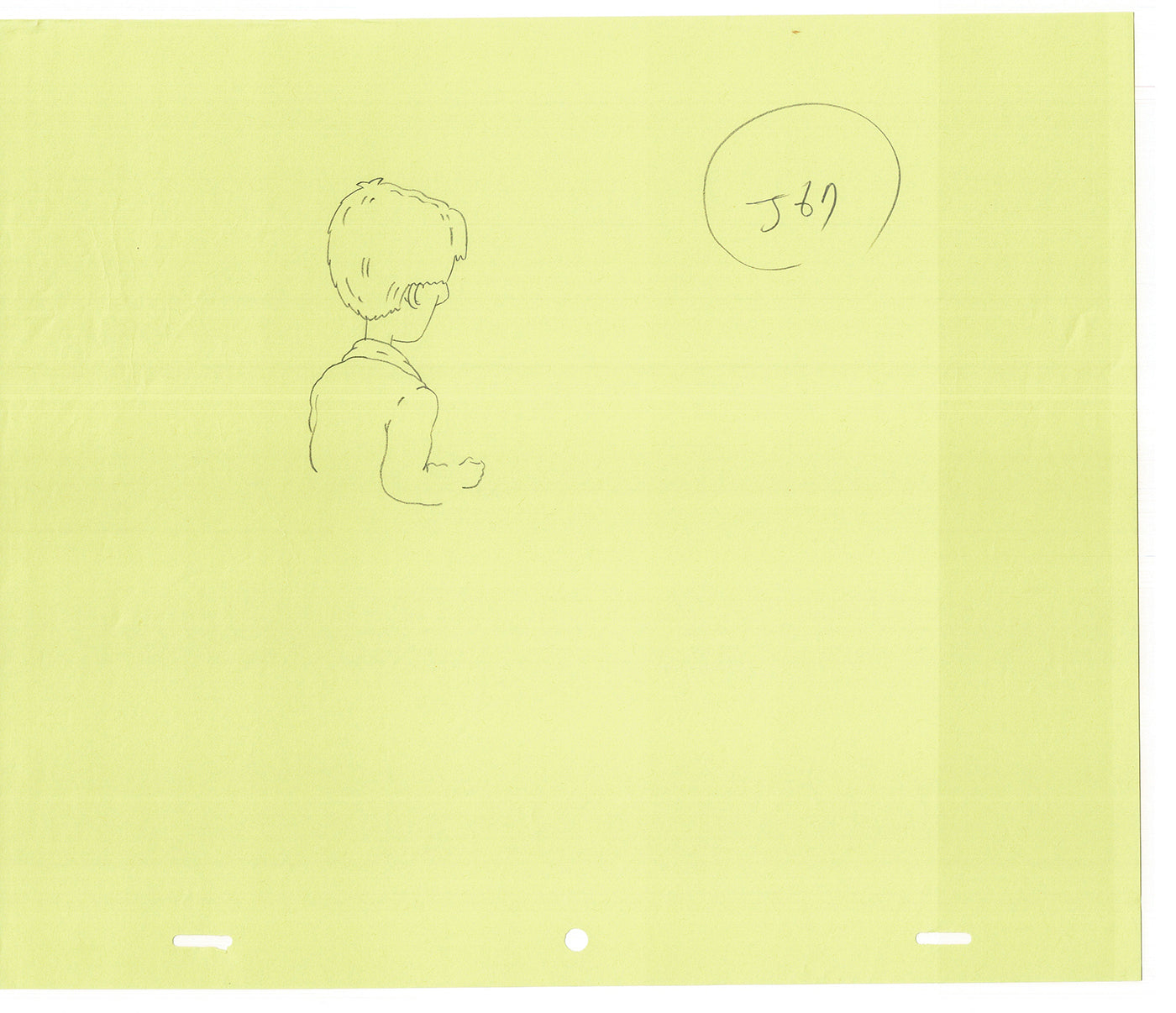 David Spade TWO Cel Drawings from Sammy Production TV Cartoon SNL Alum 2000 AD-33