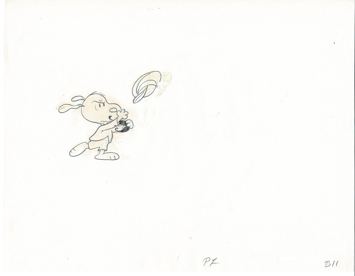 2 PEANUTS The Charlie Brown and Snoopy Show Production Animation Cel Drawings 1983-1985 11